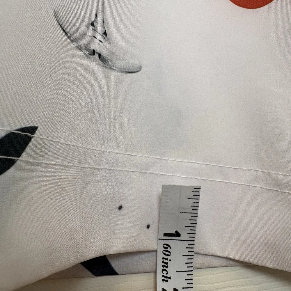 Playboy by Culture Kings Party Cocktail Shirt Size Large Relaxed Fit Camp Collar - Picture 8 of 12